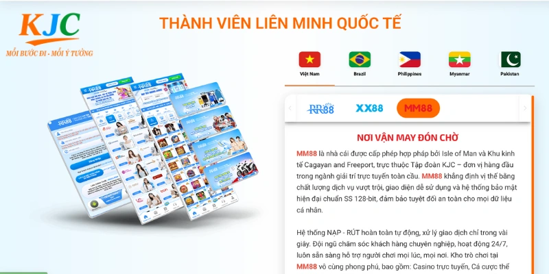 MM88 và KJC có định hướng phát triển chung